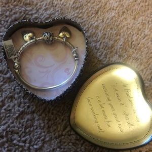 Brighton bangle with mom charms NWT